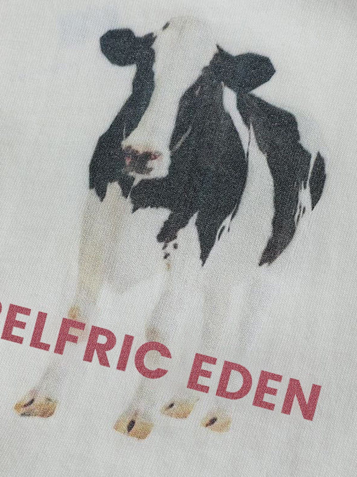 Dairy Cow Print Tee