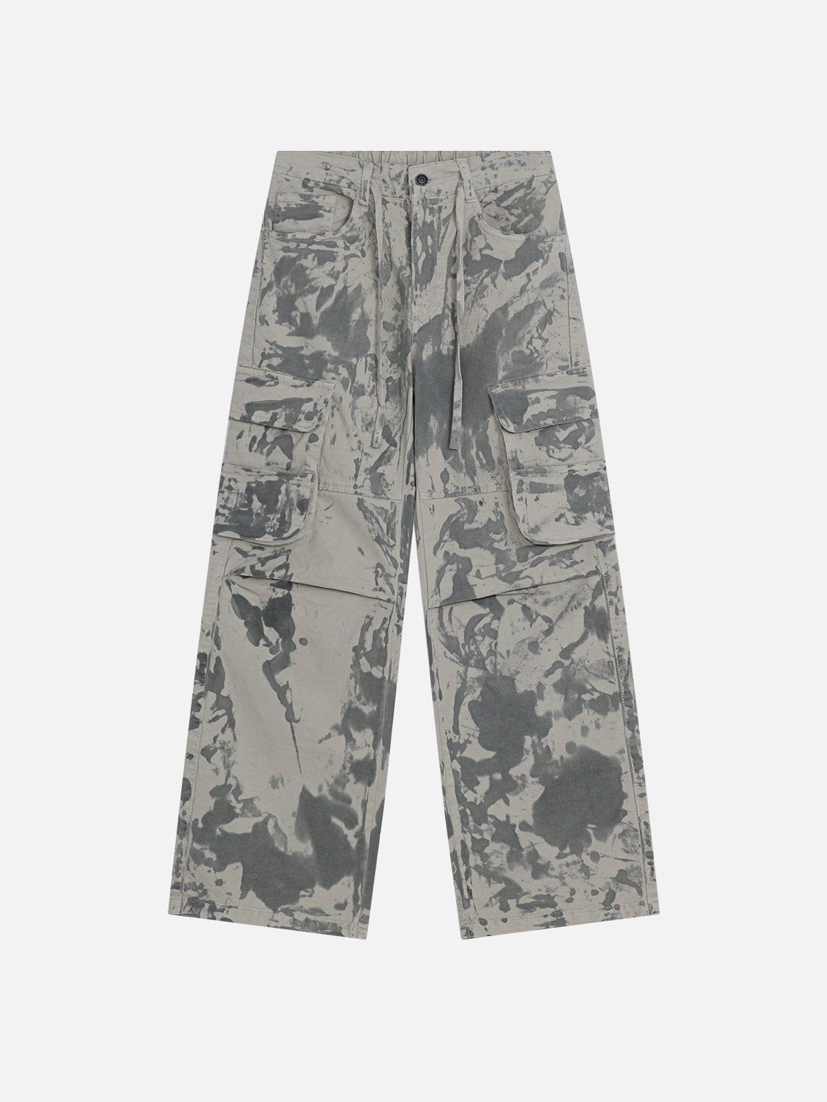Graffiti Multi Pocket Cargo Pants