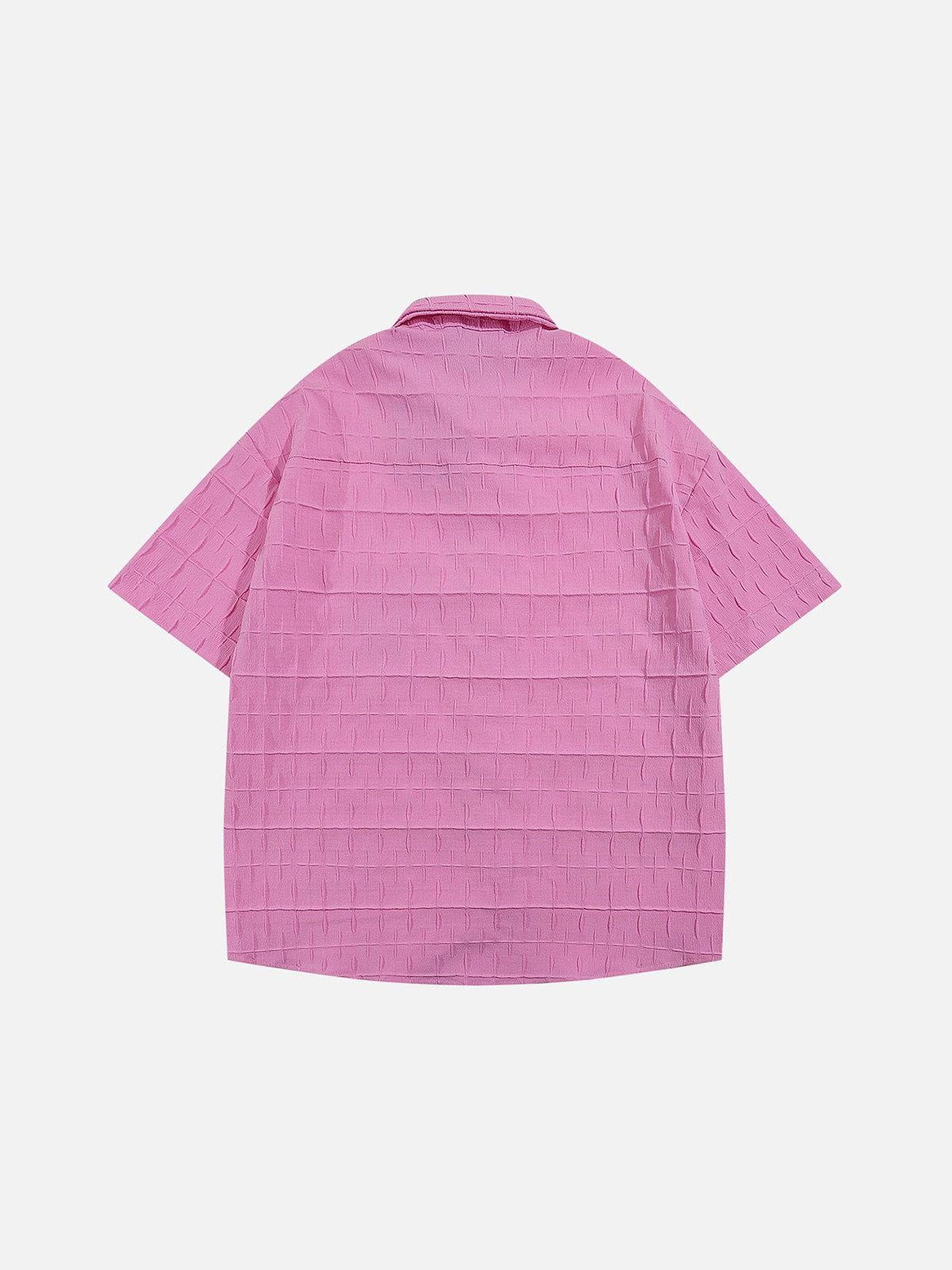 Embroidery Rabbit Short Sleeve Shirt