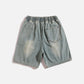 Washed Embroidery Jorts