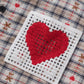 Cut-Out Heart Short Sleeve Shirt