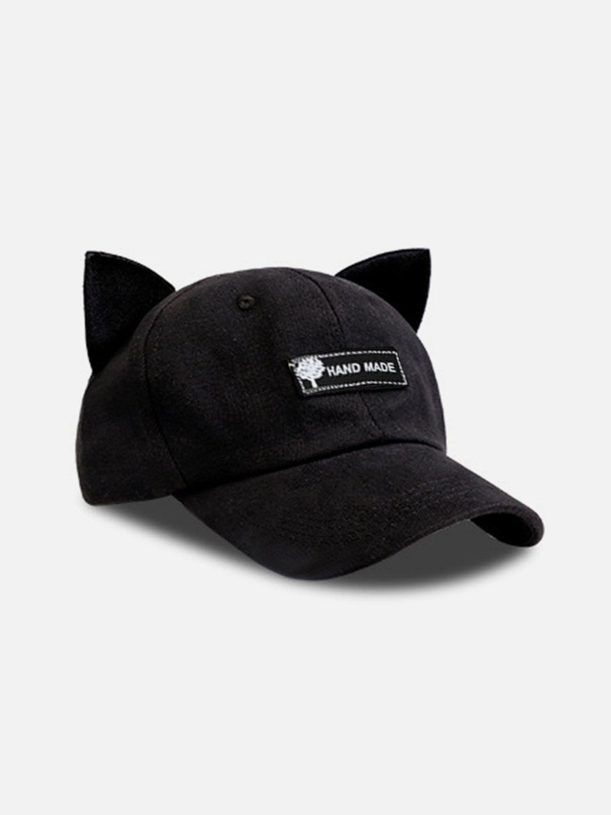 Cat Ears Aviator Glasses Baseball Cap