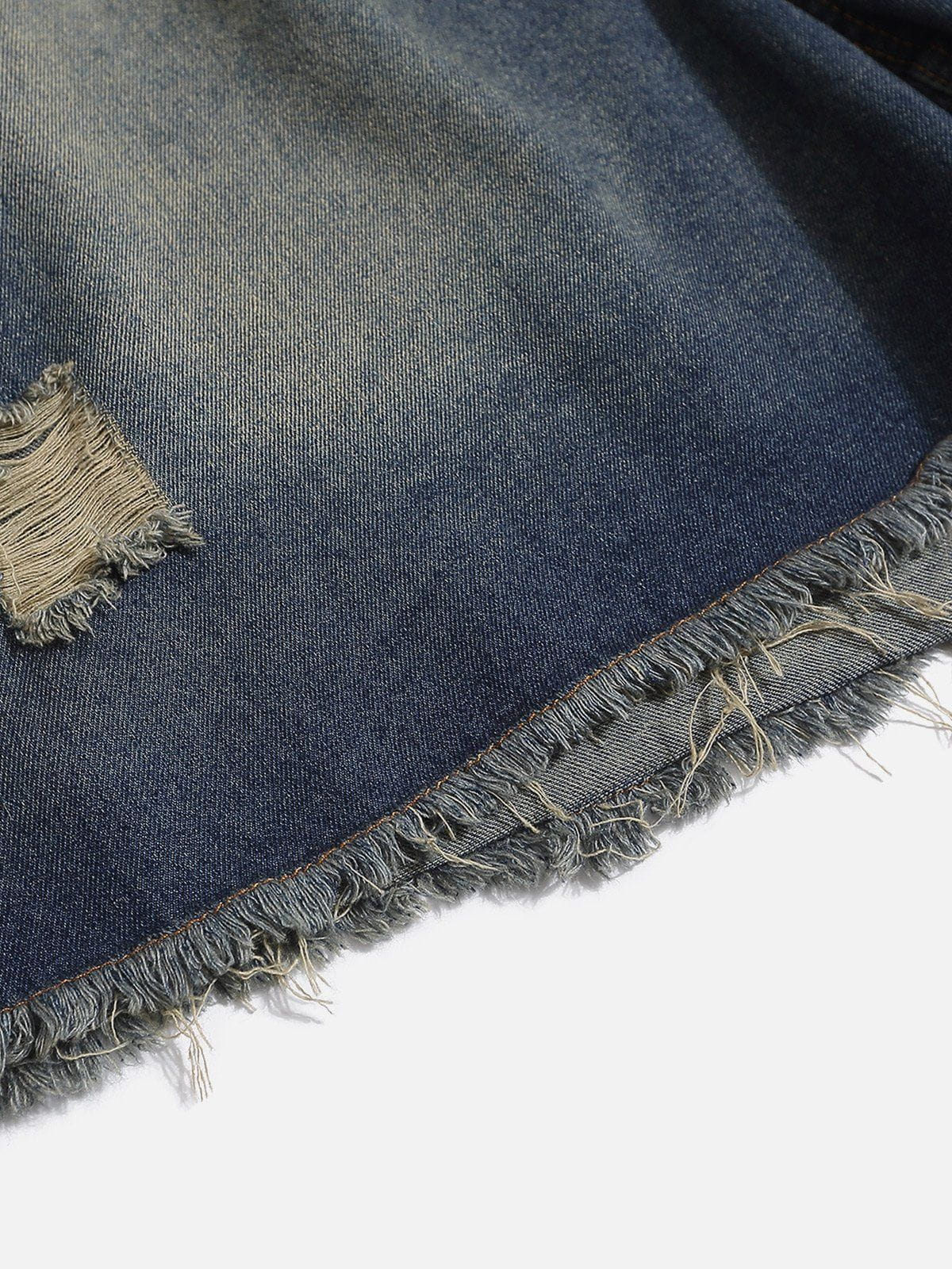 Distressed Washed Jorts
