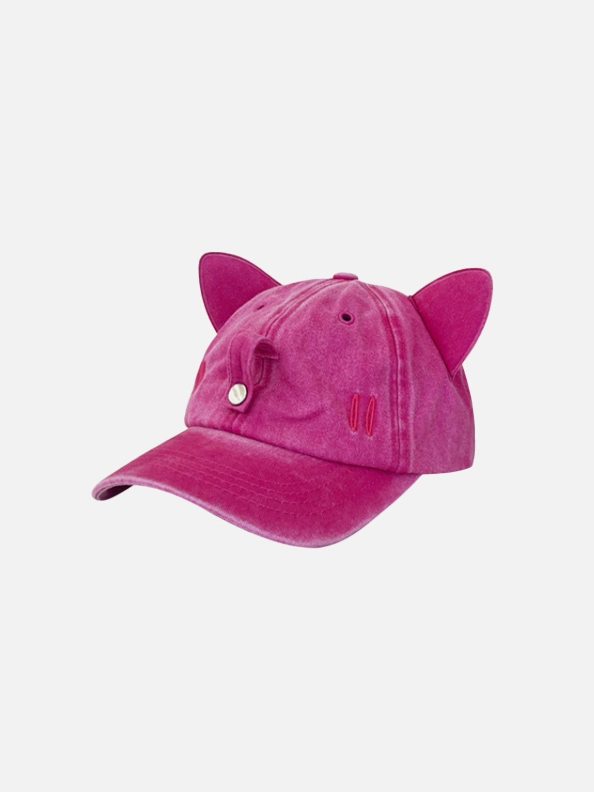 Sunglasses Cat Ear Washed Cap