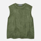 Solid Suede Tank Top