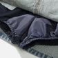 Bow Washed Denim Skirt