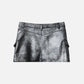 Metal Color Skirt