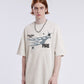 Flame Star Print Tee