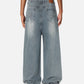 Fringe Baggy Jeans