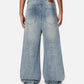 Rhinestone Baggy Jeans