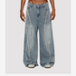 Fringe Baggy Jeans