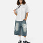 Plaid Tie Short Sleeve Shirt