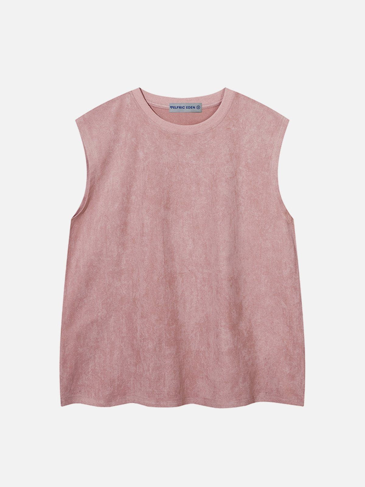 Solid Suede Tank Top