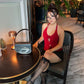 Cut-Out Rose Cami Top