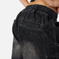 Drawstring Washed Jorts