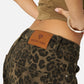 Leopard Print Jeans
