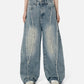 Fringe Baggy Jeans