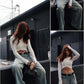 Rhinestone Baggy Jeans