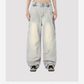 Washed Loose Jeans