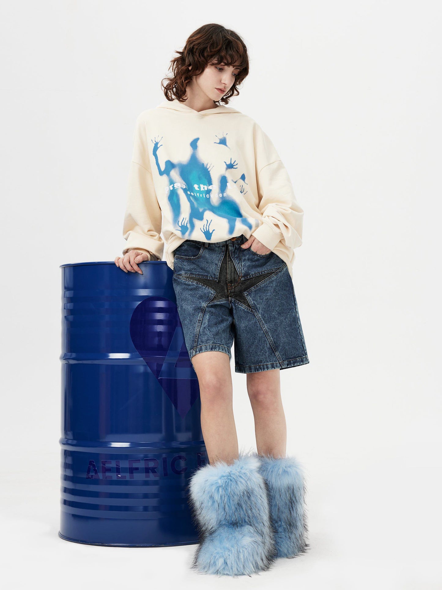 Star Patchwork Jorts