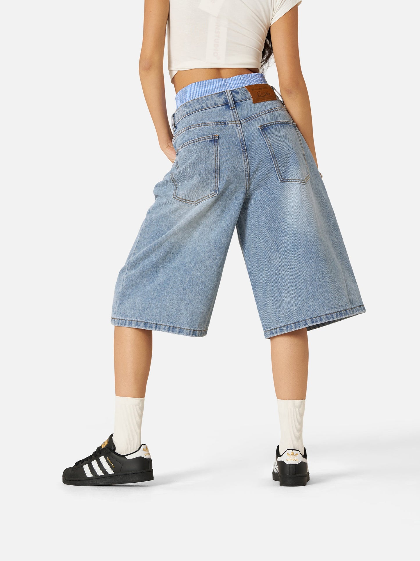 Double Waist Jorts