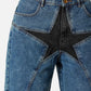 Star Patchwork Jorts