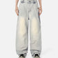 Washed Loose Jeans